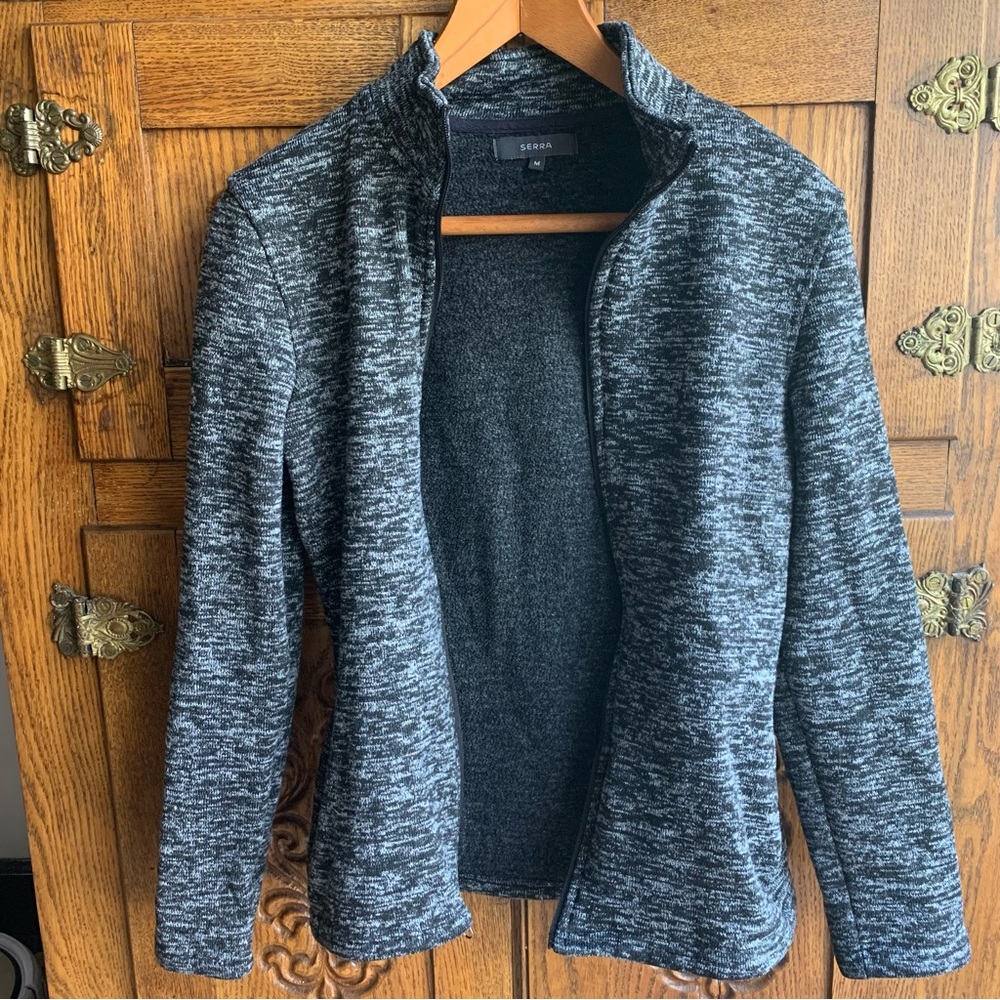 Serra button zip jacket